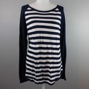 Michael Kors Strip Sweater Pullover